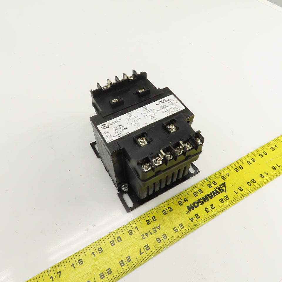 Hammond Power PH500MQMJ 500VA Control Transformer Pri 220-480V Sec 110-240V 1PH