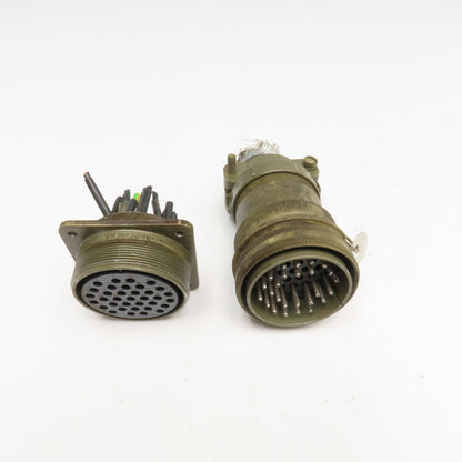 Veam 9544 35 Position Male Female Circular Electrical Connector Set