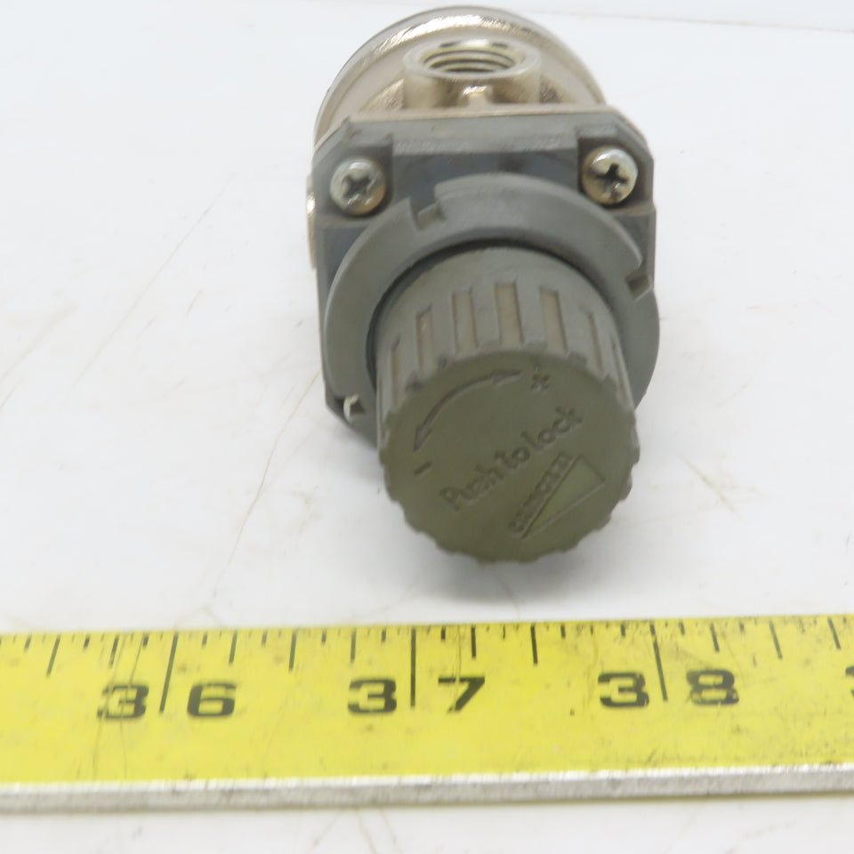 Camozzi N1204-R11 Pneumatic Regulator Control Valve In 16bar Out 0-4 Bar