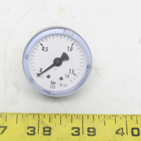 1-1/2" Pneumatic Pressure Gauge 1-1.6 Bar Trumpf Mat 0149402
