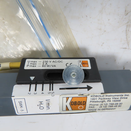 Kobold SWK-347385 Flow Meter Monitor