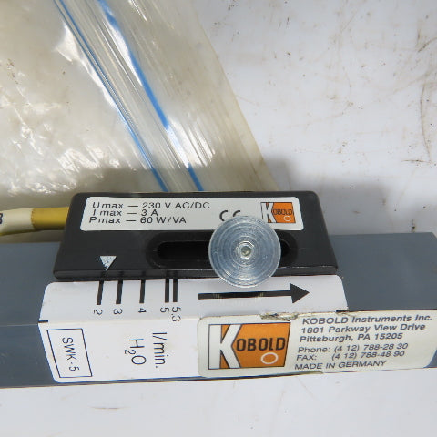 Kobold SWK-347385 Flow Meter Monitor