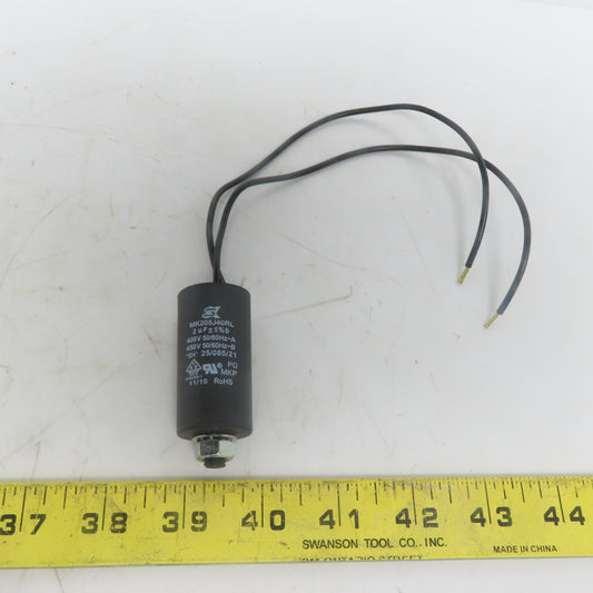 SK MK205J40RL Start Capacitor 2uf +/- 5%b 400/450V