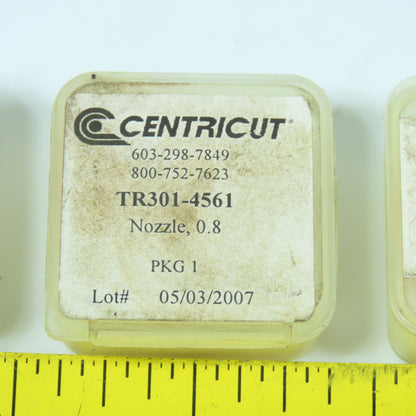 Centricut TR301-4561 0.8mm Laser Nozzle Lot Of 4
