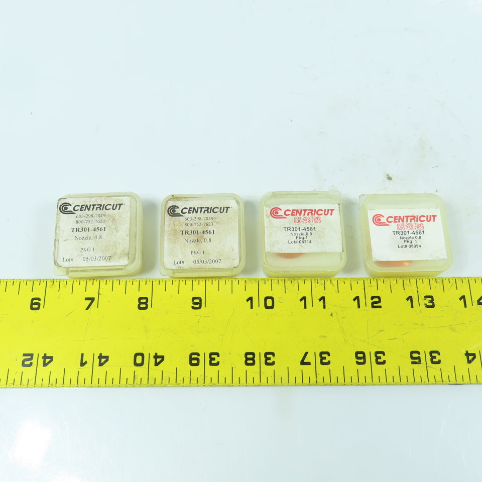 Centricut TR301-4561 0.8mm Laser Nozzle Lot Of 4