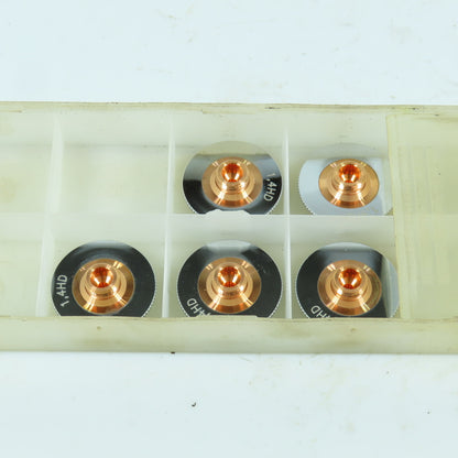 Trumpf PLGJT0210 352283 Chrome HD Laser Nozzle 1.4mm Lot Of 5