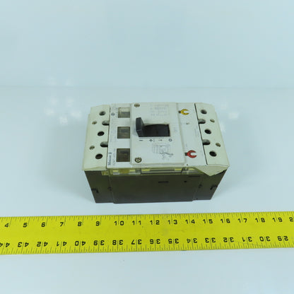 Moeller NZM7-40S-NA 40A Molded Case Circuit Breaker 600V AC W/ Adjustable Trip