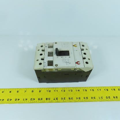 Moeller NZM7-40S-NA 40A Molded Case Circuit Breaker 600V AC W/ Adjustable Trip