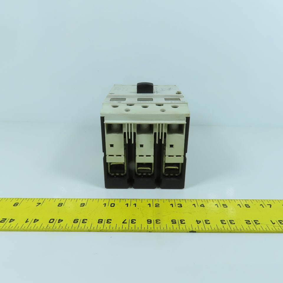 Moeller NZM7-40S-NA 40A Molded Case Circuit Breaker 600V AC W/ Adjustable Trip