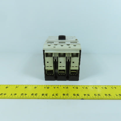 Moeller NZM7-40S-NA 40A Molded Case Circuit Breaker 600V AC W/ Adjustable Trip