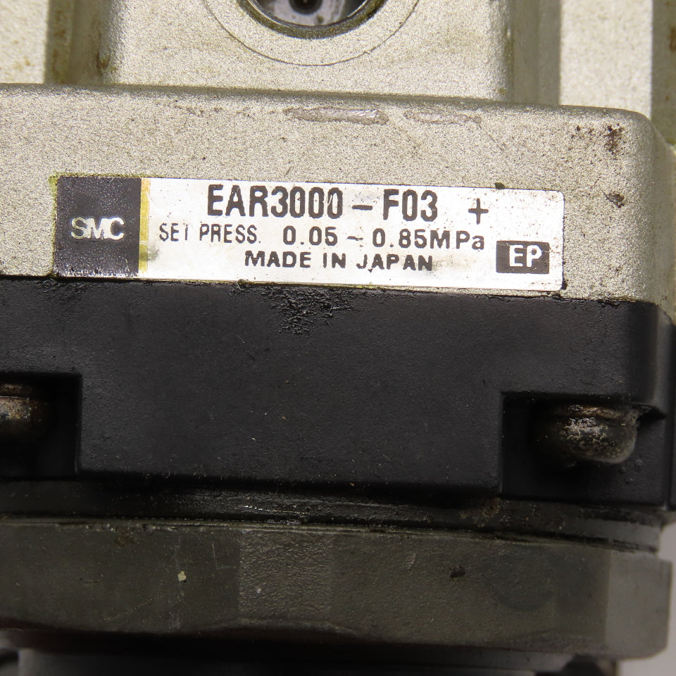 SMC EAR3000-F03 3/8" NPT Compressed Air Pressure Control Regulator 0.05-0.85MPa