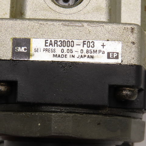 SMC EAR3000-F03 3/8" NPT Compressed Air Pressure Control Regulator 0.05-0.85MPa