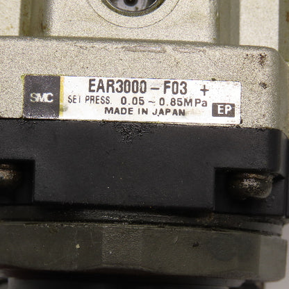 SMC EAR3000-F03 3/8" NPT Compressed Air Pressure Control Regulator 0.05-0.85MPa