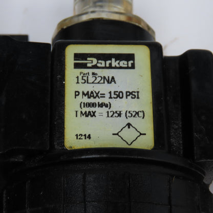 Festo Parker 05E24A13AB Filter Lubricator Regulator Pressure Operated FRL