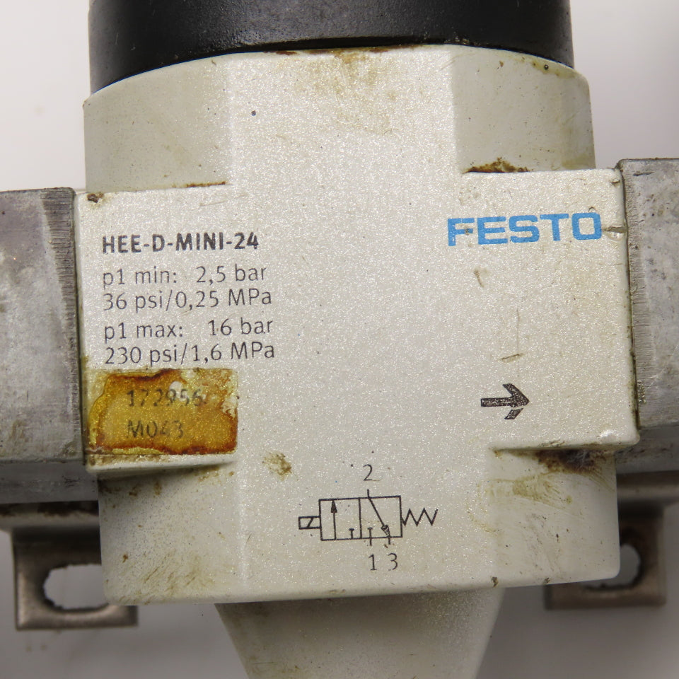 Festo Parker 05E24A13AB Filter Lubricator Regulator Pressure Operated FRL