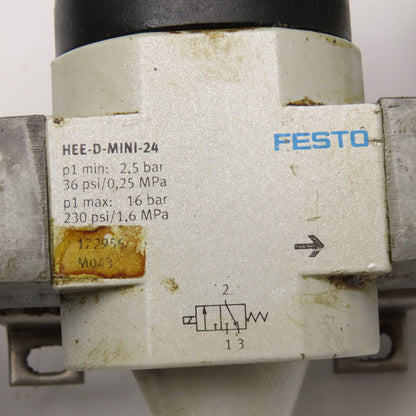 Festo Parker 05E24A13AB Filter Lubricator Regulator Pressure Operated FRL