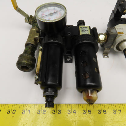 Festo Parker 05E24A13AB Filter Lubricator Regulator Pressure Operated FRL