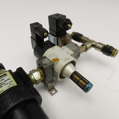 Festo Parker 05E24A13AB Filter Lubricator Regulator Pressure Operated FRL