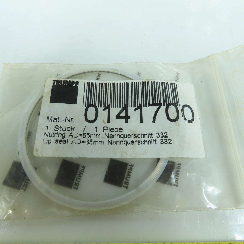Trumpf 0141700 Lip Seal AD 65mm Nennquerschni