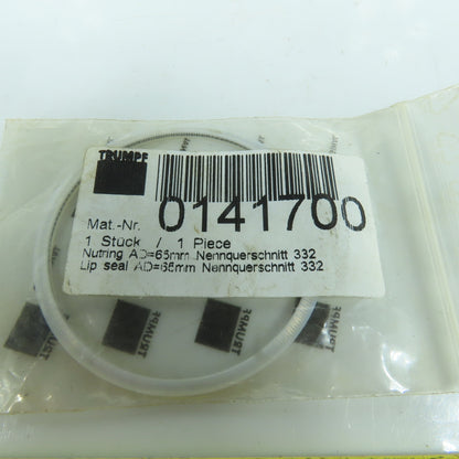 Trumpf 0141700 Lip Seal AD 65mm Nennquerschni