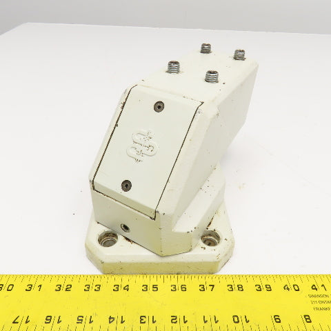 Industrial Articulating Enclosure Conduit Swivel Bracket Elbow 2-3/8" Tube