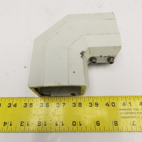 Industrial Articulating Enclosure Conduit Elbow 2-7/16" x 1-13/16" Tube