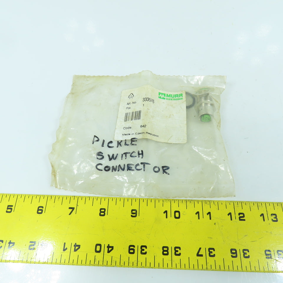 Murr Elektronik 333576 M12 Panel Feed Through Connector