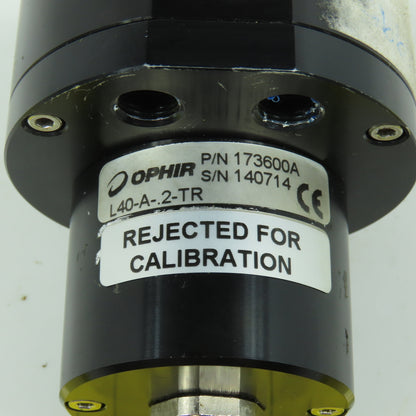 Ophir 173600A L40-A-.2-TR Laser Thermal Power Sensor (Missing Parts)