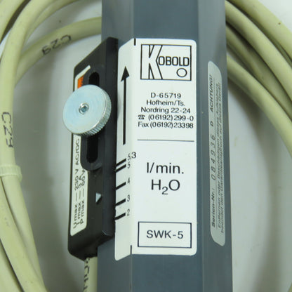 Kobold D-65719 SWK-5 Flowmeter Sensor 230V AC-DC
