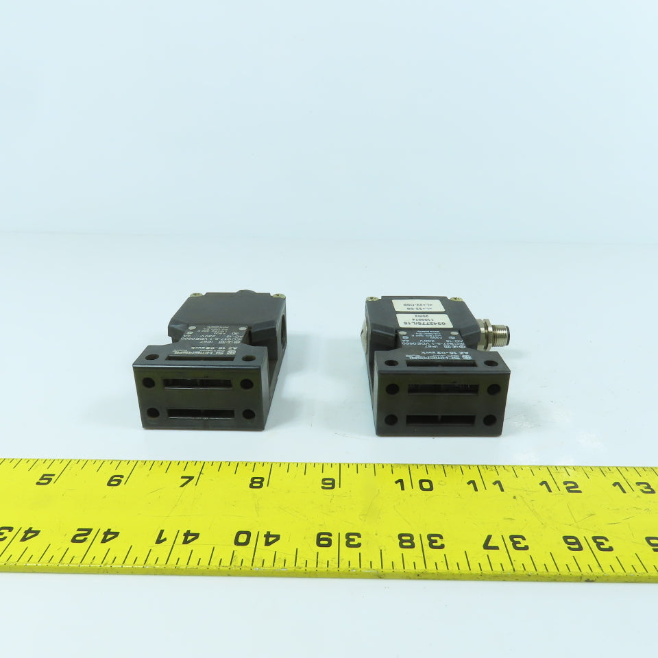 Schmersal AZ 16-02 ZVRK Safety Interlock Switch 230V (No Keys) Lot Of 2