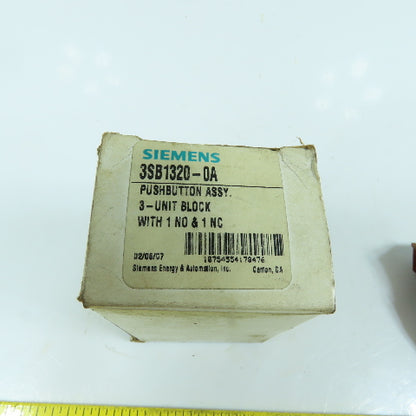 Siemens 3SB1320-0A Contact Block With Holder 230V 3SB14 00-0A