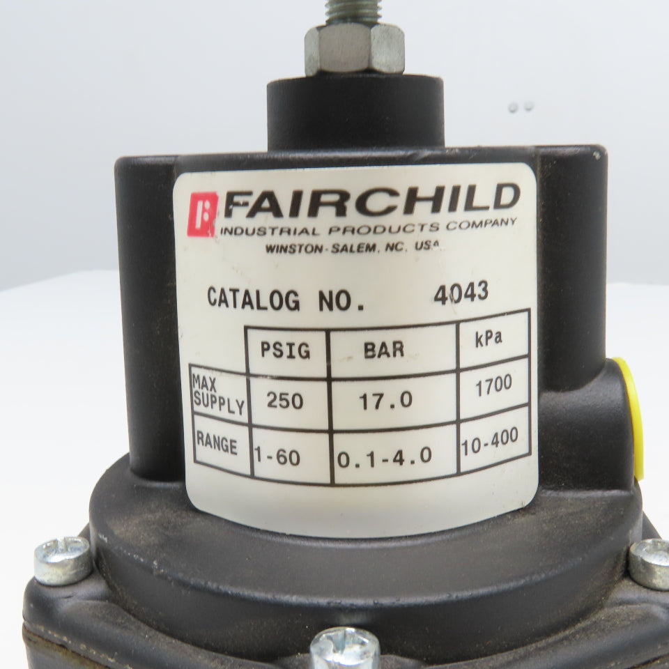 Fairchild 4043 3/8" 250PSI Precision Pressure Regulator