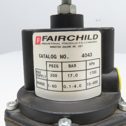 Fairchild 4043 3/8" 250PSI Precision Pressure Regulator