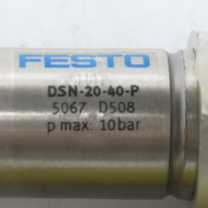 Festo DSN-20-40-P Pneumatic Air Cylinder 20mm Bore 40mm Stroke
