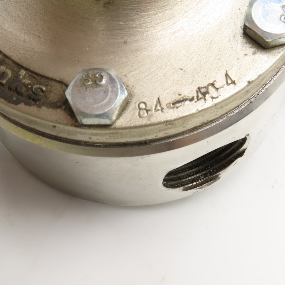 Binks 84-404 Stainless Steel Back Pressure Fluid Valve 3/4" NPT Ashcroft 310