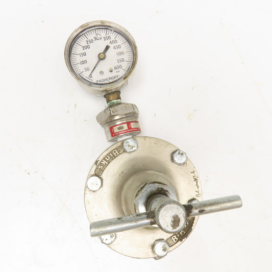 Binks 84-404 Stainless Steel Back Pressure Fluid Valve 3/4" NPT Ashcroft 310