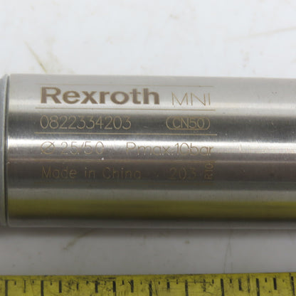 Rexroth 0822334023 Pneumatic Air Cylinder 25mm Bore 50mm Stroke
