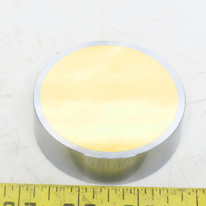 II-VI Infrared SI Reflector Mirror 2.677 Diameter 0.800Thick PO/TRZ FS/UC Coated