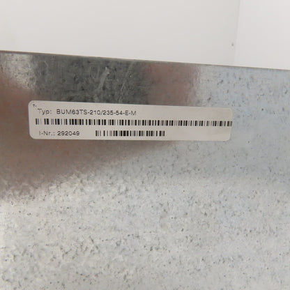 Baumuller BUM63TS-210/235-54-E-M-005 AC Servo Drive In 3PH 400V (480V) 50/60HZ