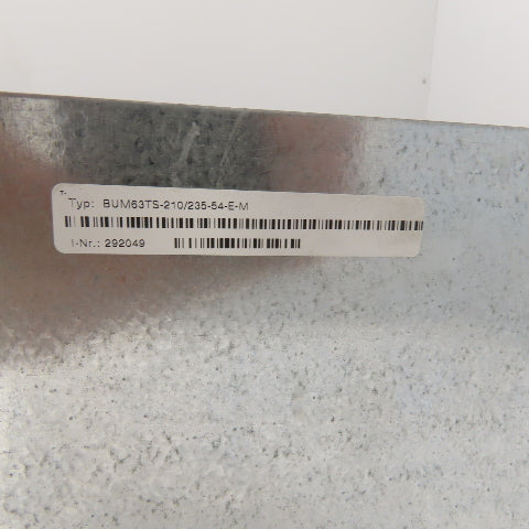 Baumuller BUM63TS-210/235-54-E-M-005 AC Servo Drive In 3PH 400V (480V) 50/60HZ
