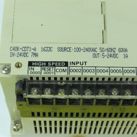 Omron C40K-CDT1-A Sysmac C40K Programmable Controller 24VDC
