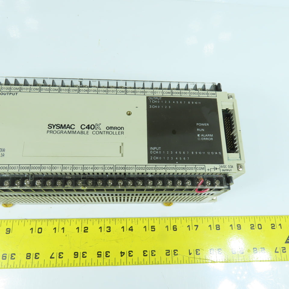 Omron C40K-CDT1-A Sysmac C40K Programmable Controller 24VDC