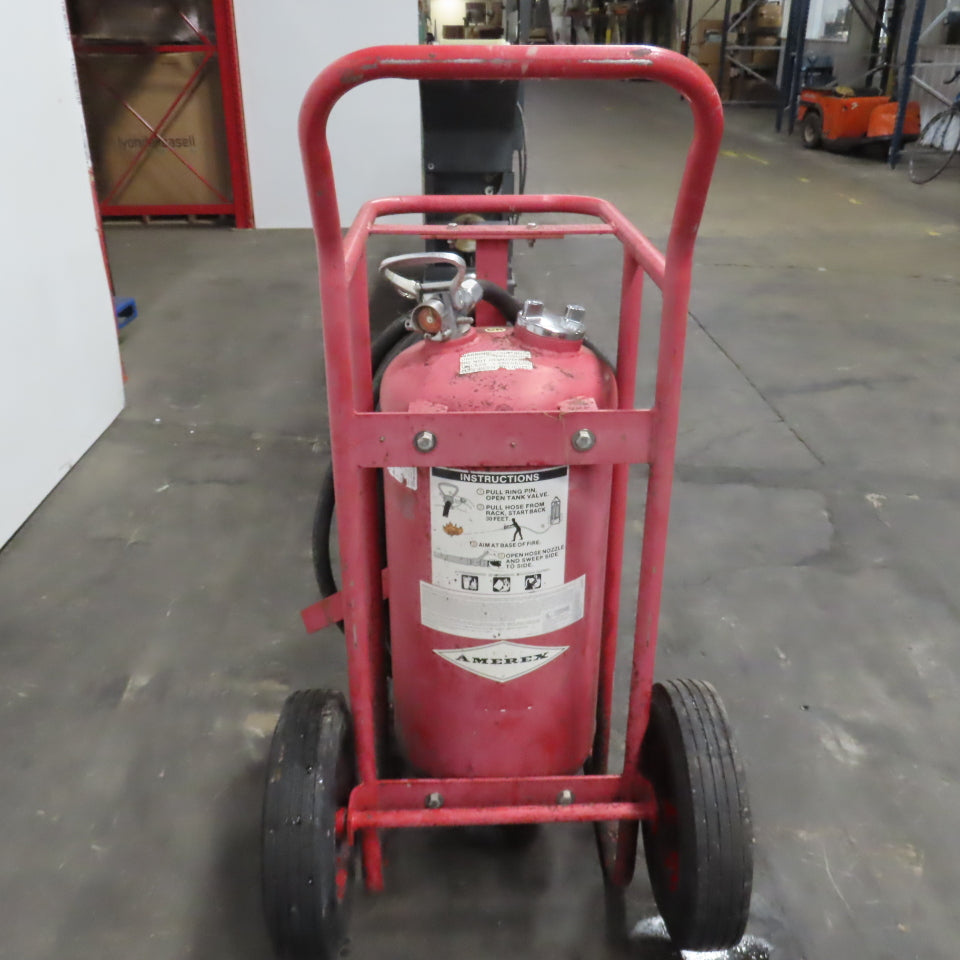Amerex Portable ABC Dry Chemical 150LB Fire Extinguisher W/ 48' Hose