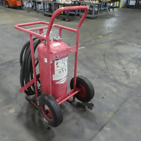 Amerex Portable ABC Dry Chemical 150LB Fire Extinguisher W/ 48' Hose