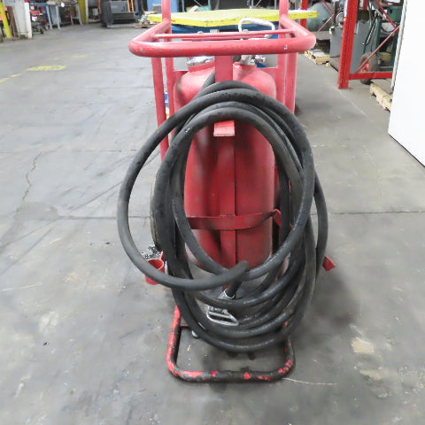 Amerex Portable ABC Dry Chemical 150LB Fire Extinguisher W/ 48' Hose