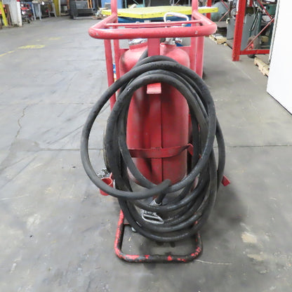 Amerex Portable ABC Dry Chemical 150LB Fire Extinguisher W/ 48' Hose