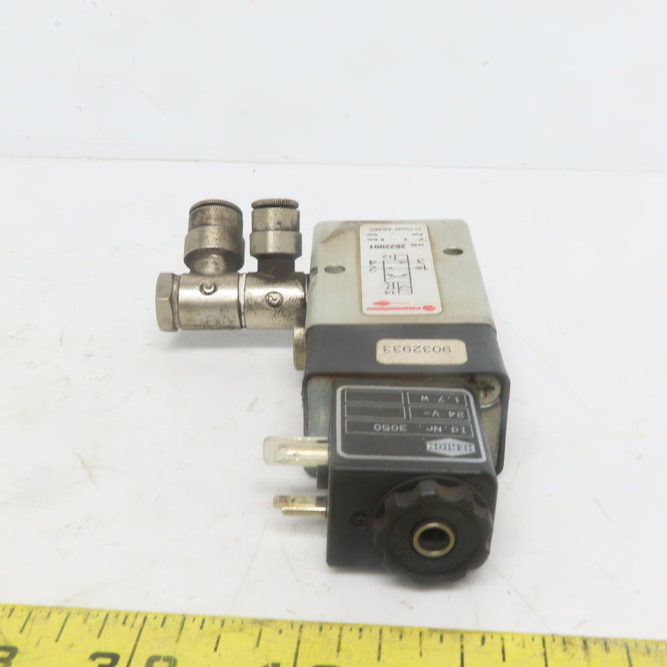 Norgren 2622001 Pneumatic Solenoid Valve 24V Coil