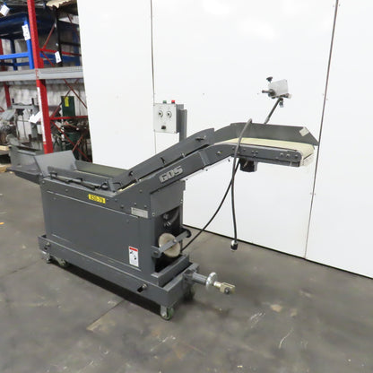 Goss 7' x9" W Variable Speed 2-Section Incline Belt Conveyor 115V 1PH 18/50FPM