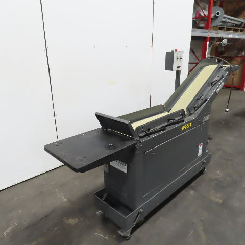 Goss 7' x9" W Variable Speed 2-Section Incline Belt Conveyor 115V 1PH 18/50FPM
