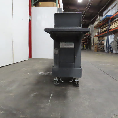 Goss 7' x9" W Variable Speed 2-Section Incline Belt Conveyor 115V 1PH 18/50FPM